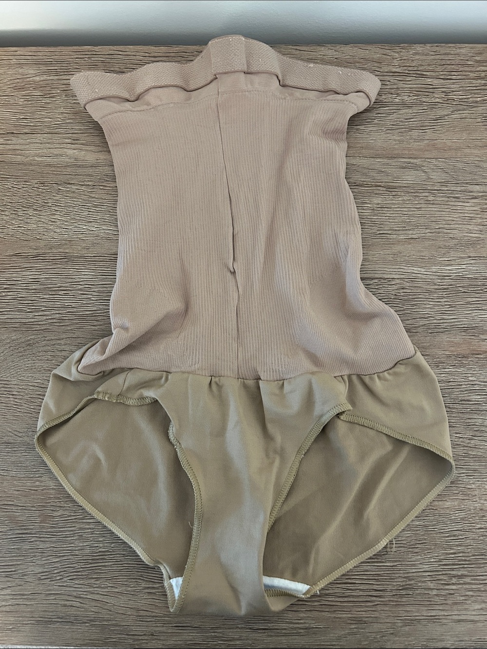 Assets Red Hot Label by Spanx Beige High-Waist Shaping Brief